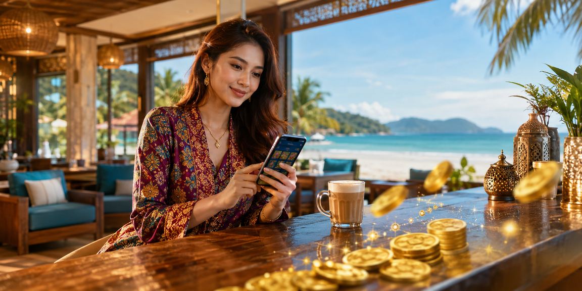 Pengguna menggunakan platform kasino mudah alih jaguar3 dengan selamat di Langkawi