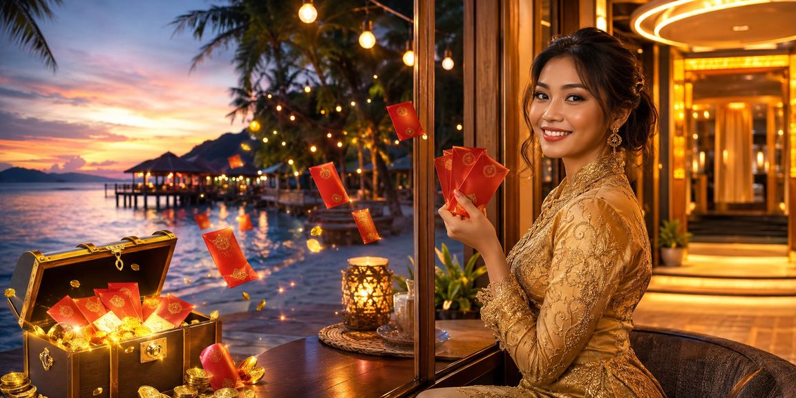 Promosi amplop merah bonus jackpot sempena perayaan di Langkawi jaguar3